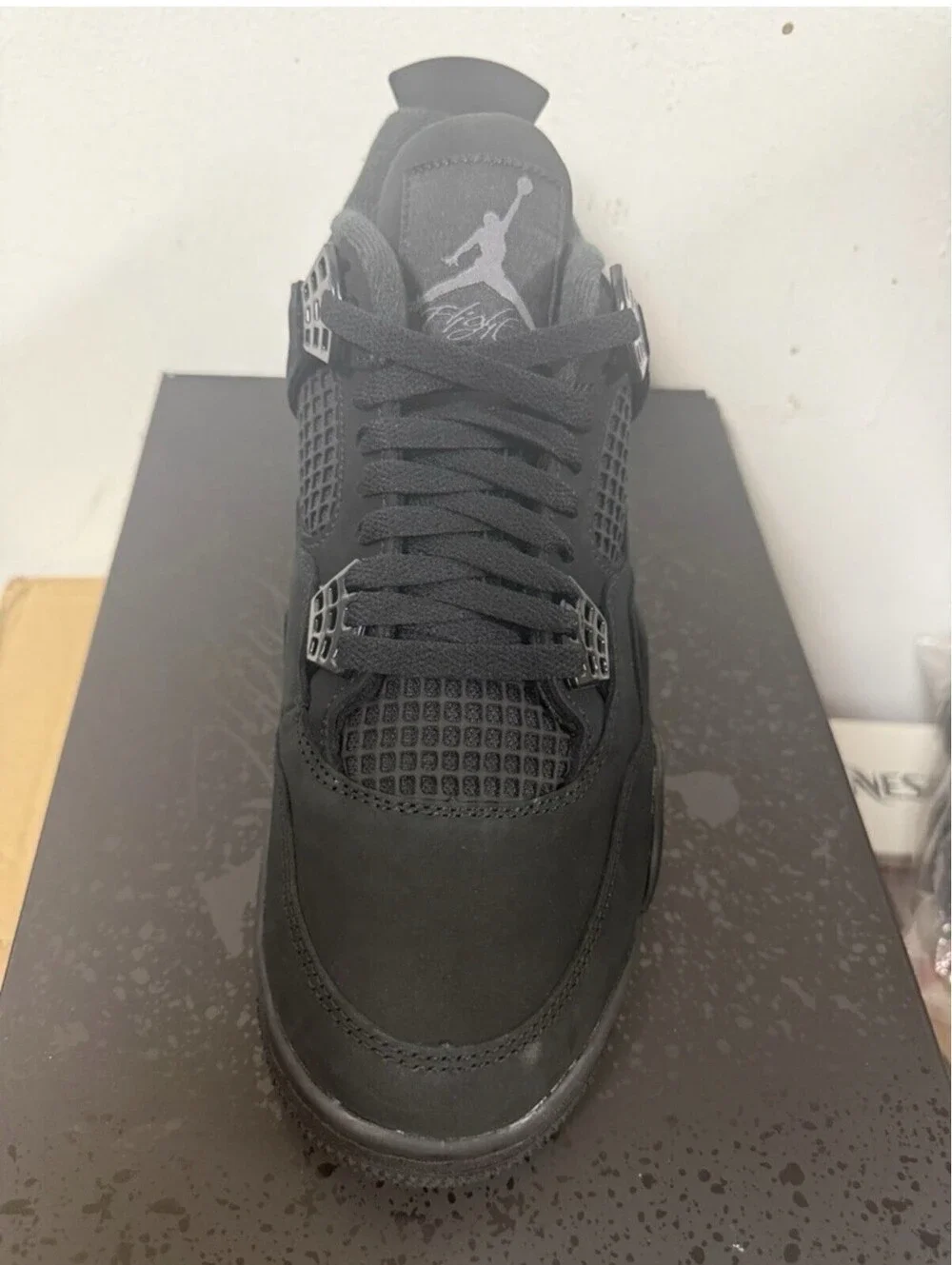 Air Jordan 4 Retro 2025 Black Cat DS NEW Size 9 Men's